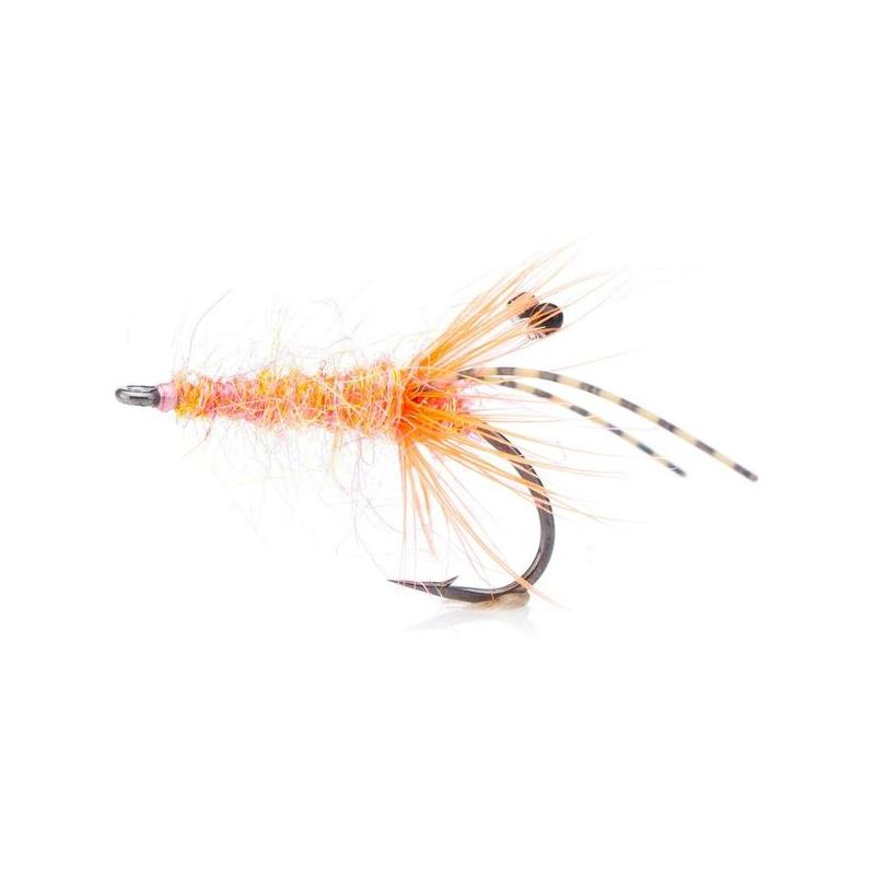 Sveveren Salmon Pink # 6 Kjøp 12 fluer få gratis flueboks