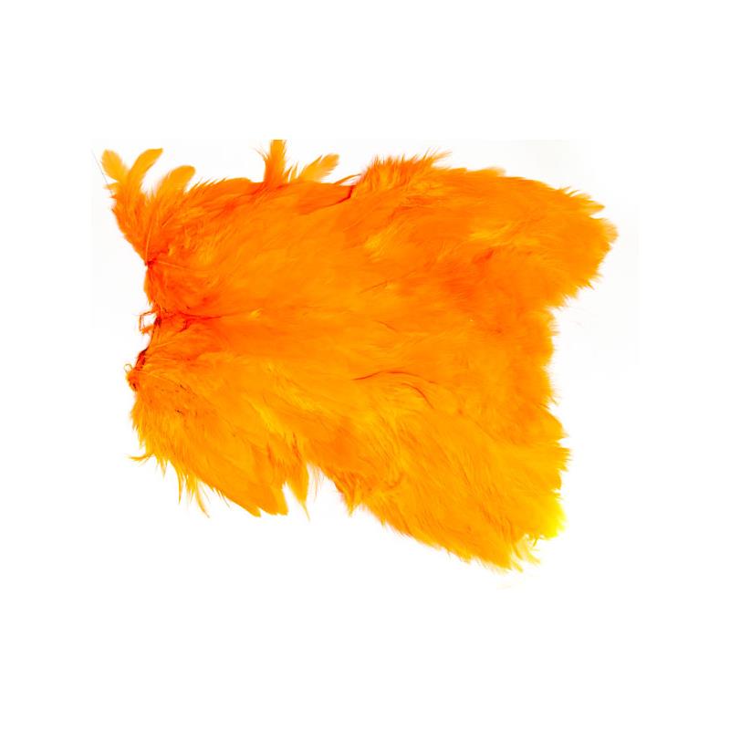 Softhackle patch Orange