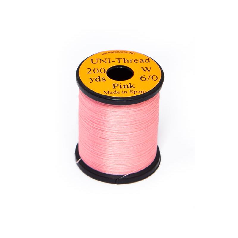 UNI bindetråd 6/0 - Pink 200y