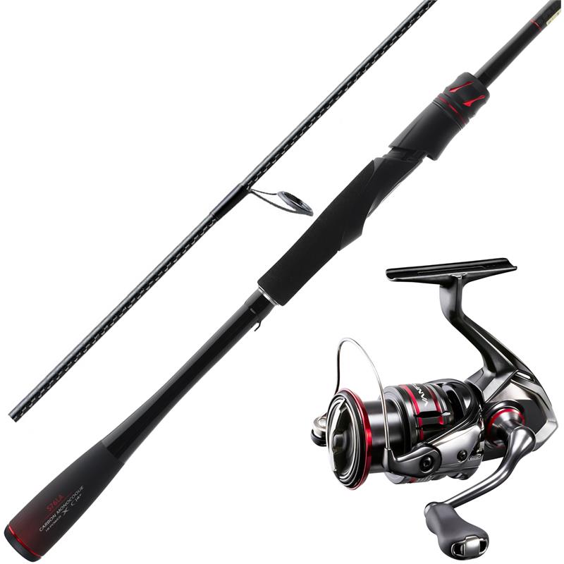 Shimano Zodias 2,13m/Shimano Vanford Det ultimate abborsettet