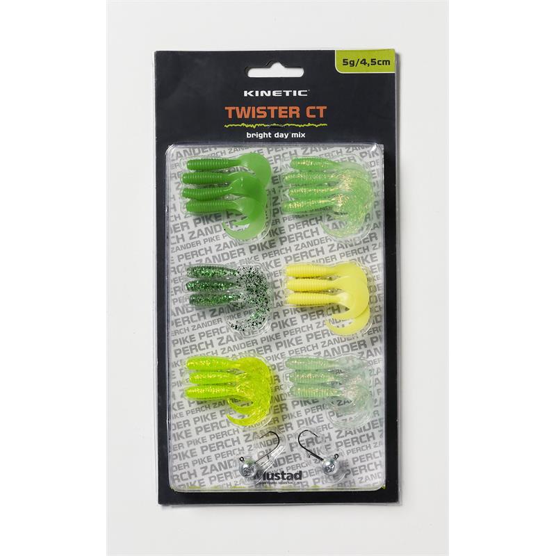 Kinetic Twister CT Jigg Kit 5g/4,5cm Bright Day Mix