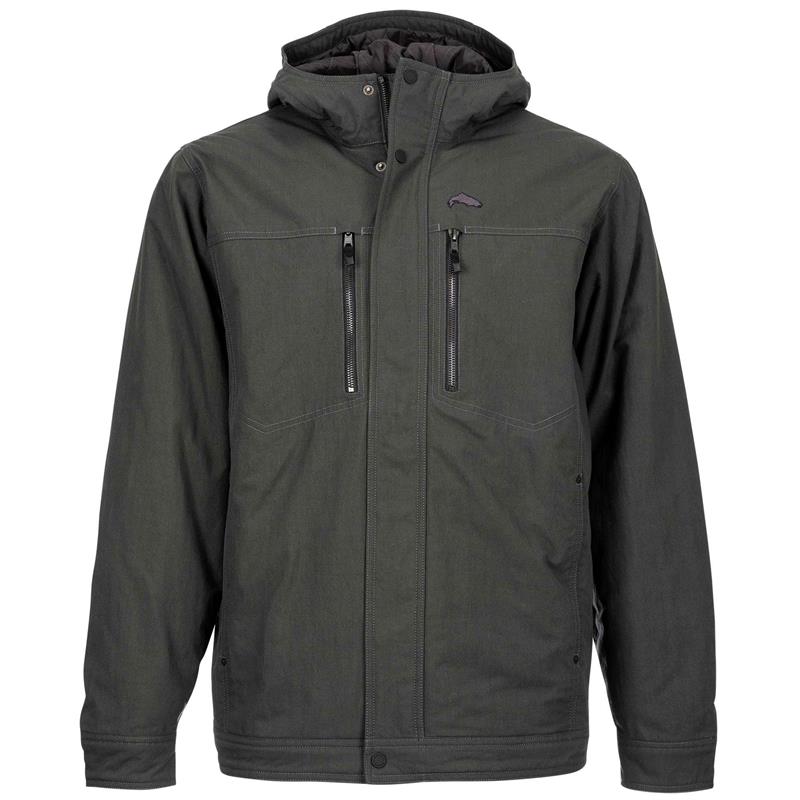 Simms Dockwear Hooded Jacket Carbon XXL