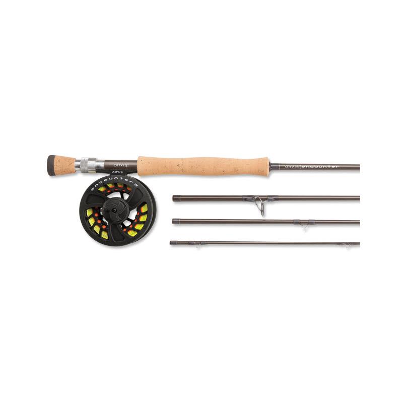 Orvis Encounter 9' #8 Pakke 4-delt, stang, snelle, line, fortom