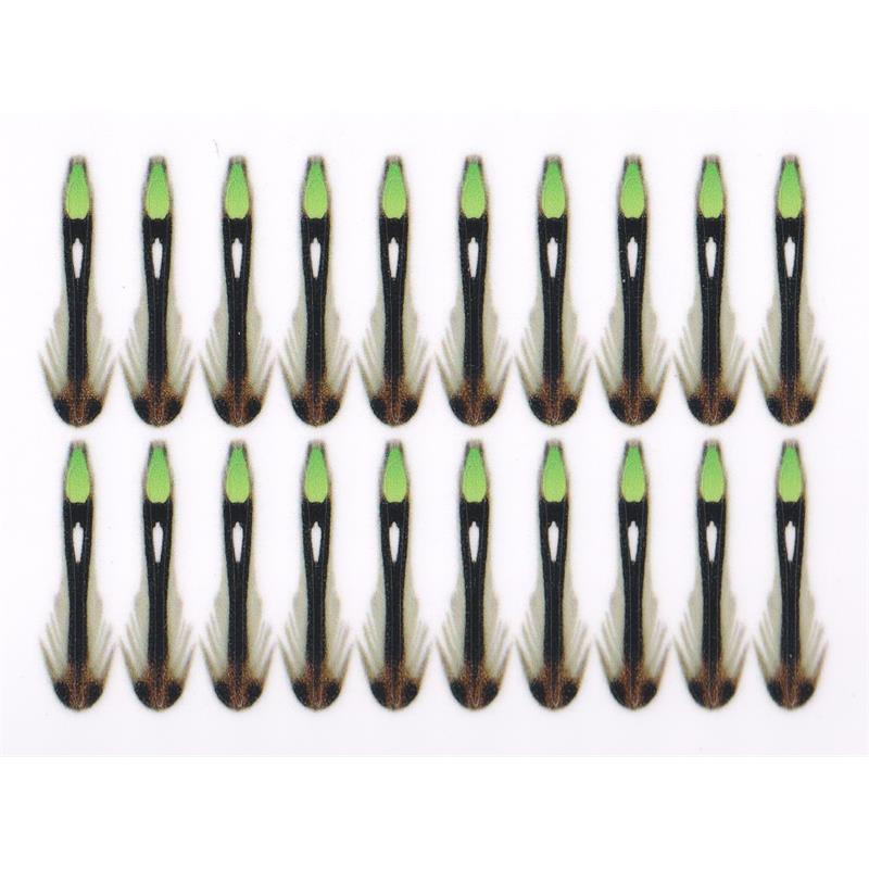 Semperfli Synthetic Jungle Cock 24mm Green