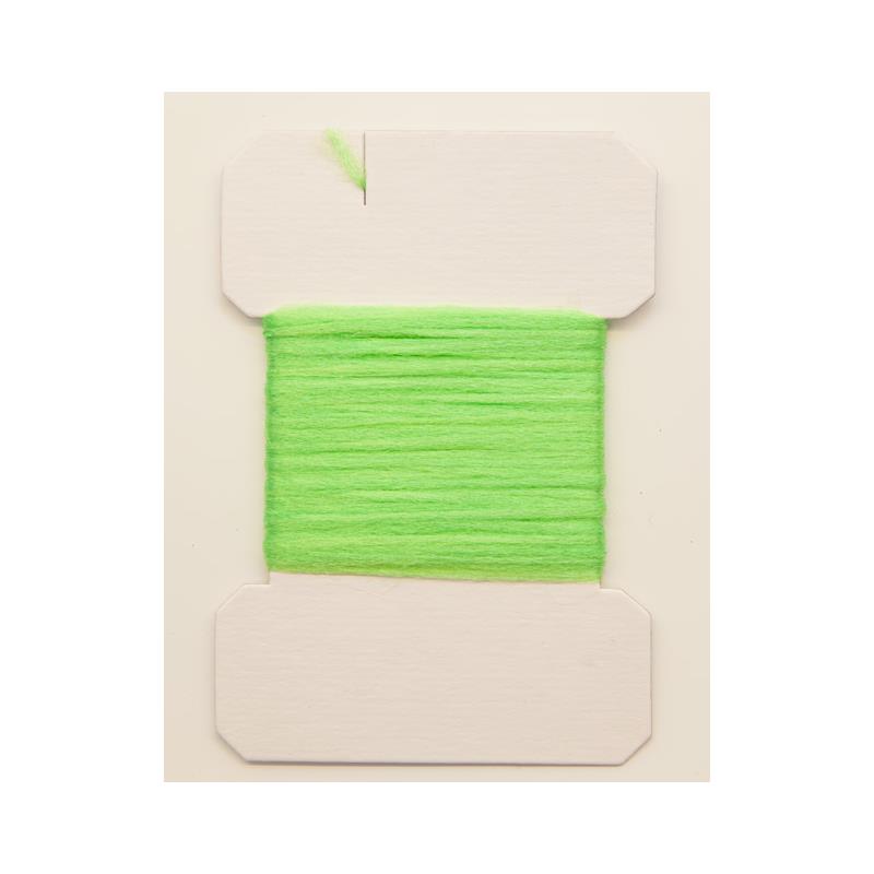 Antron Yarn Carded - Fl. Chartreuse