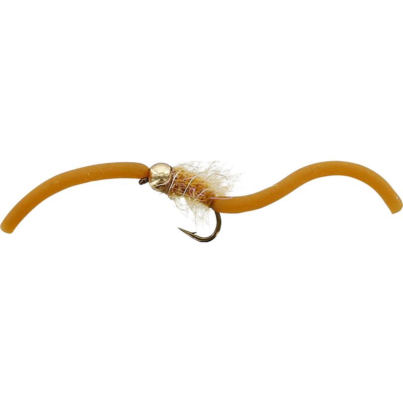 Squirmito Earthworm Tan Daiichi 1120 #12 Kjøp 12 fluer få gratis flueboks