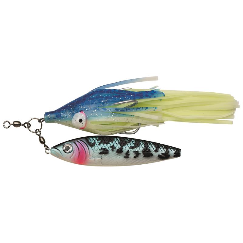 Kinetic Halibut Jigger 300g Blue/Dark Spots