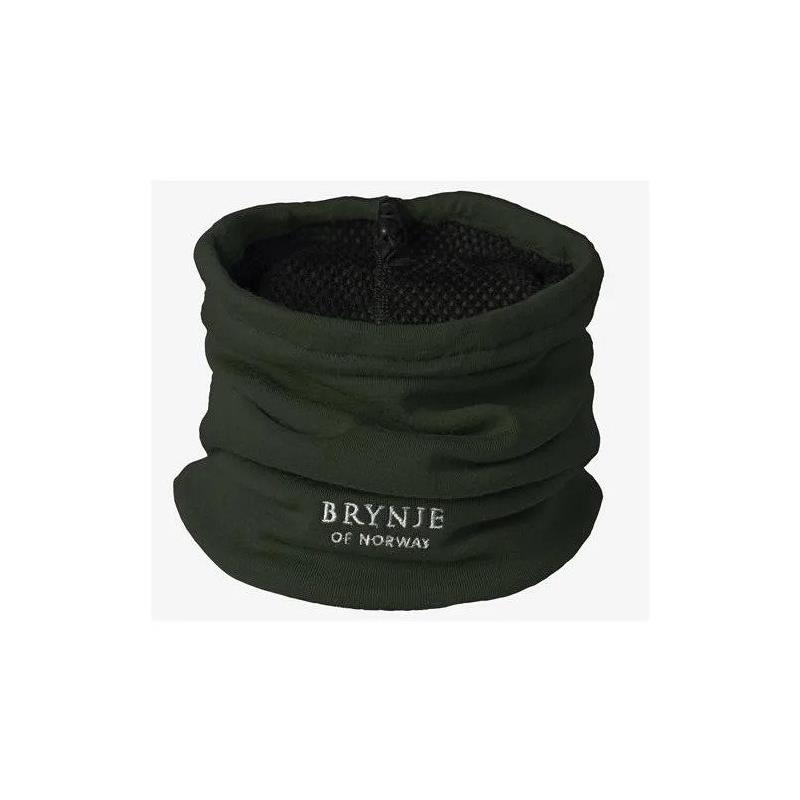 Brynje Arctic Hals - One size Green Hals/Lue/Buff med strikk