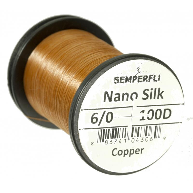 Semperfli Nano Silk Predator 100D 6/0 Copper