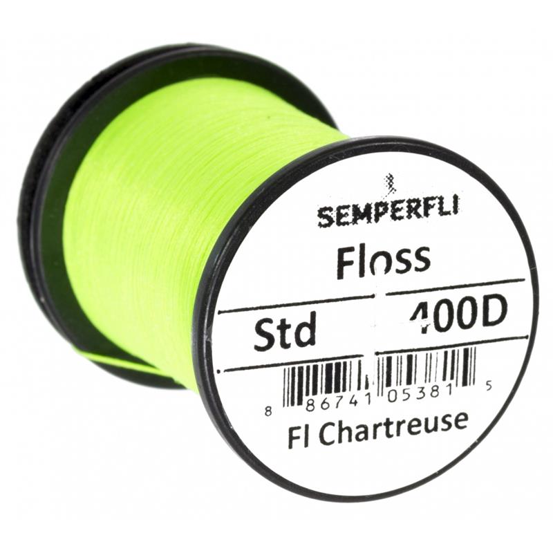 Semperfli Fly Tying Floss 400D Fluoro Chartreuse