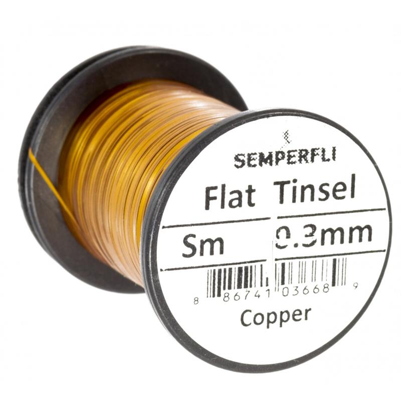 Semperfli Flat Tinsel Copper Small