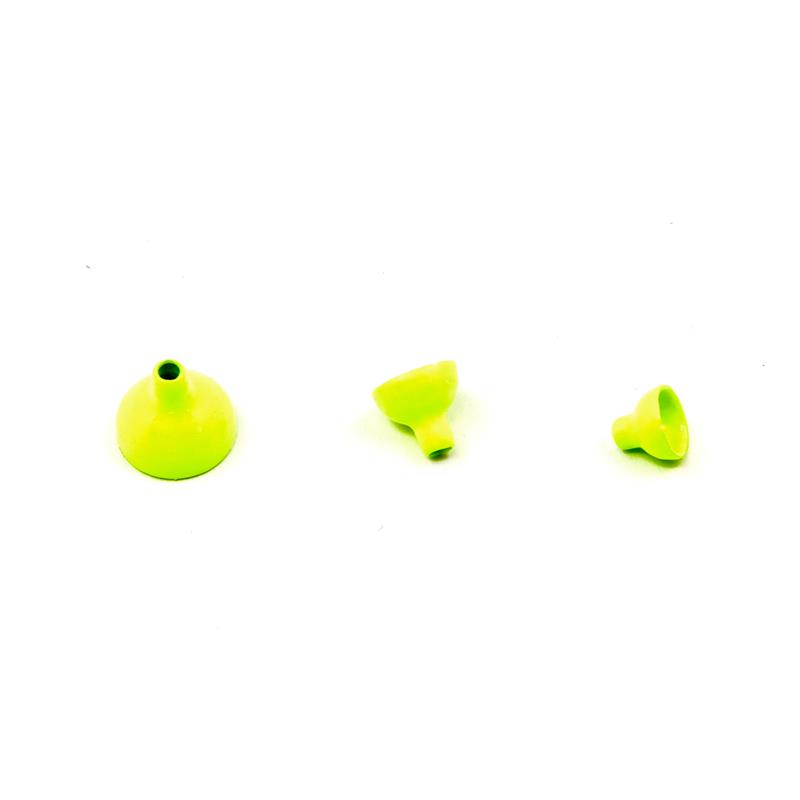 FITS Brass Turbo Tubes Fl. Yellow M Frödin Flies