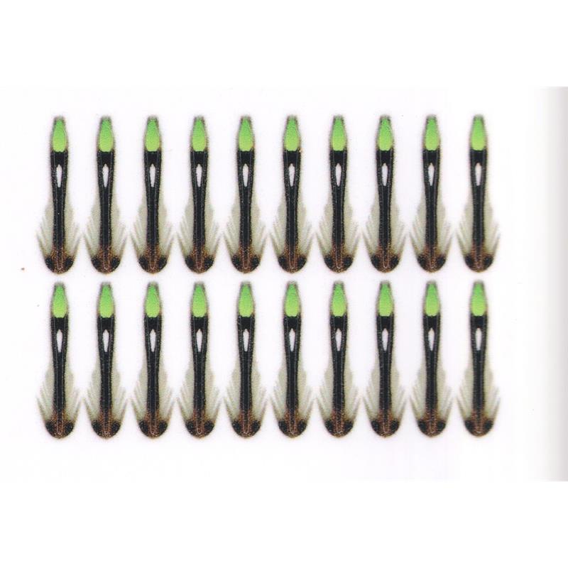 Semperfli Synthetic Jungle Cock 17mm Green