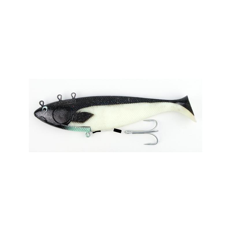 Prey Halibut Target Radioact Glow 450g Kveitejigg insatt med lukt!