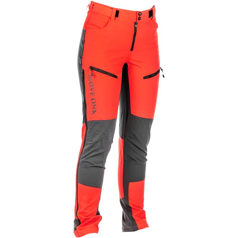 MoveOn Vrådal turbukse Coral/Drk Grey 46 Turbukse for dame