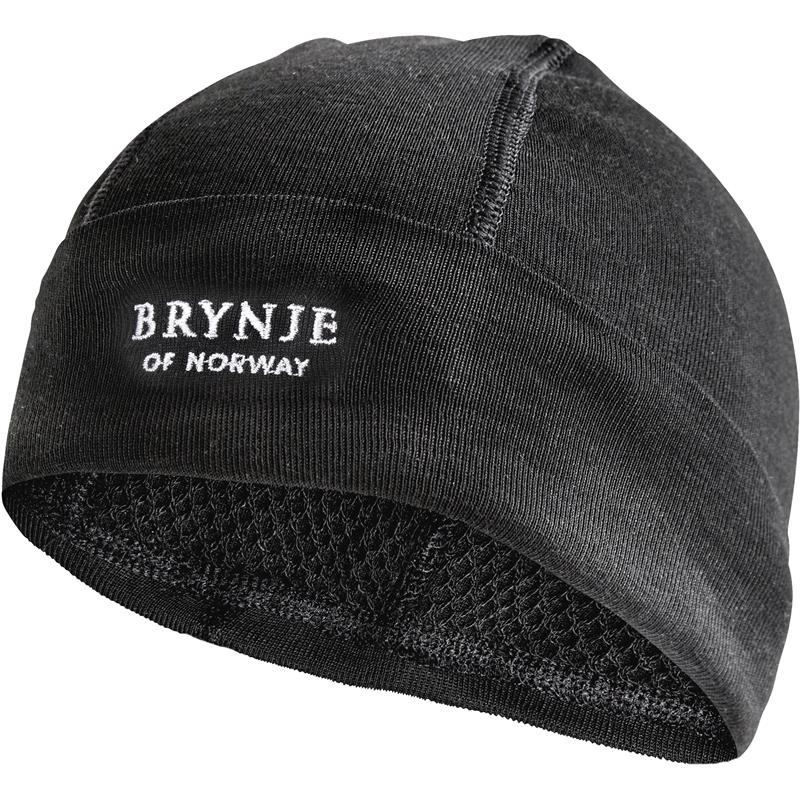Brynje Arctic Hat Original grå S Lue med netting på innsiden