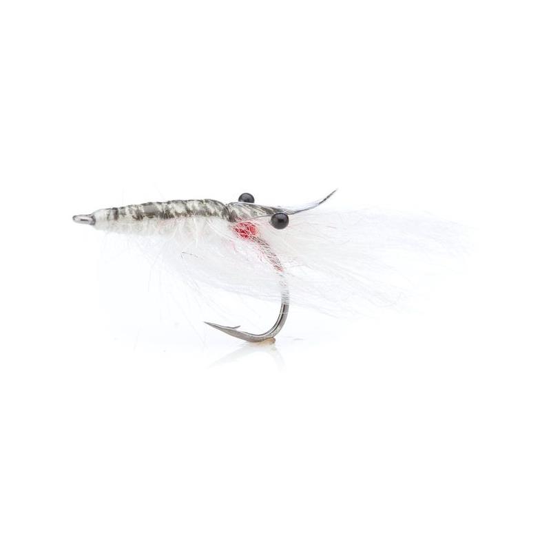 John Shrimp White # 4 Kjøp 12 fluer få gratis flueboks