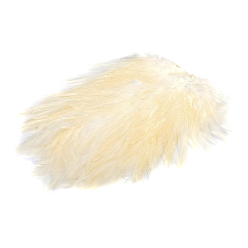 Feathermaster Rooster Cape White White