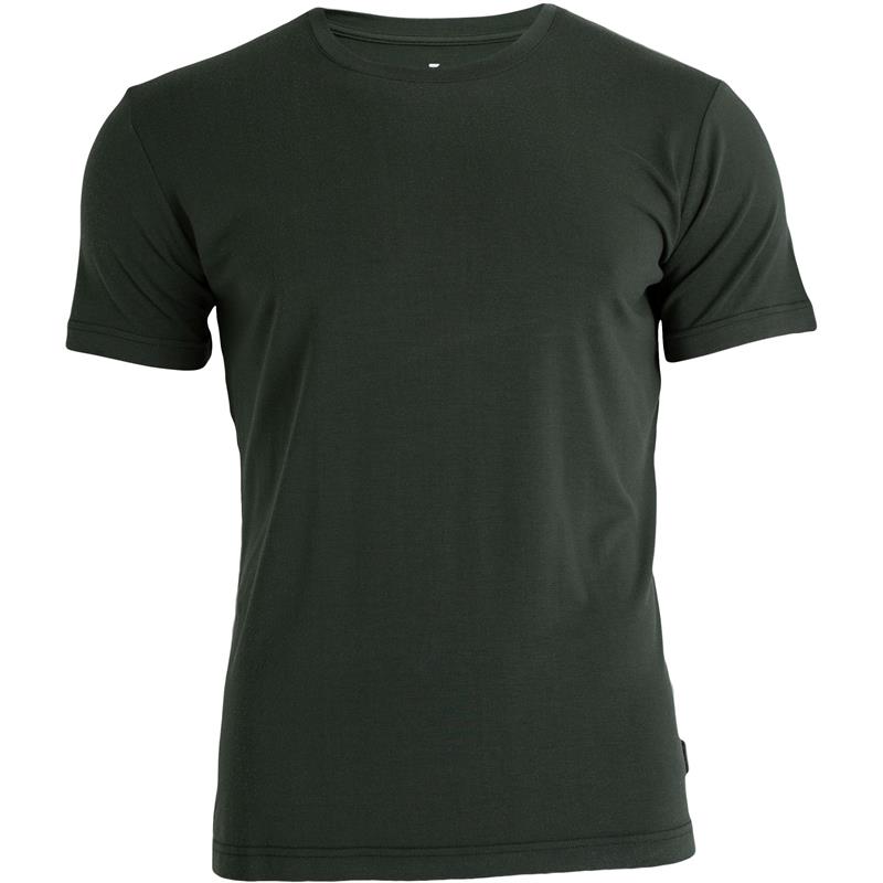 Tufte Crew Neck t-shirt XL Deep Forest Melange - Herre