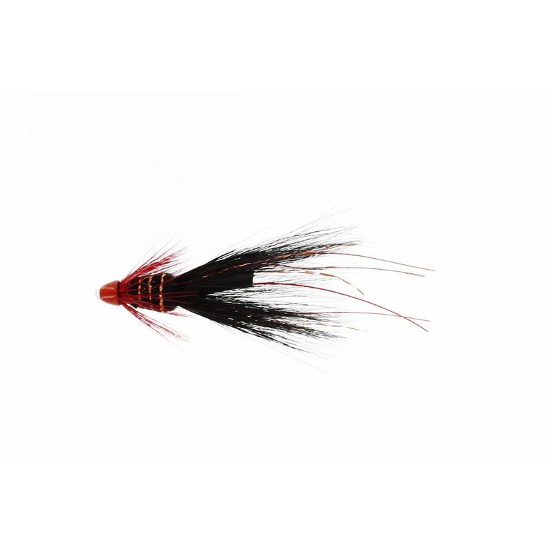 Franc N Snelda Black/Red tube 0.5" Kjøp 12 fluer få gratis flueboks