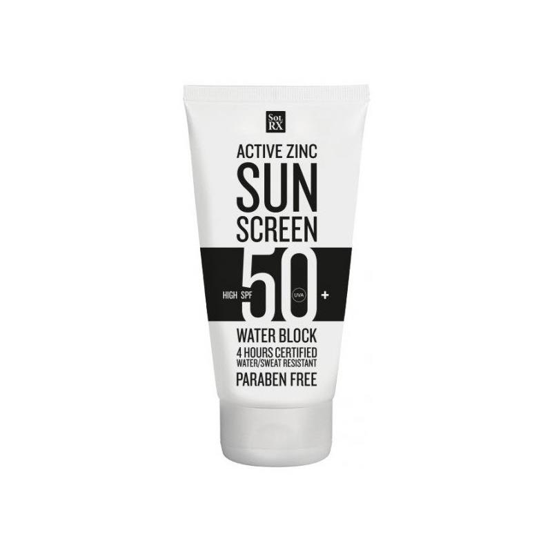 SolRX Solkrem SPF50, Zinc Solkremen for de som ikke liker solkrem!