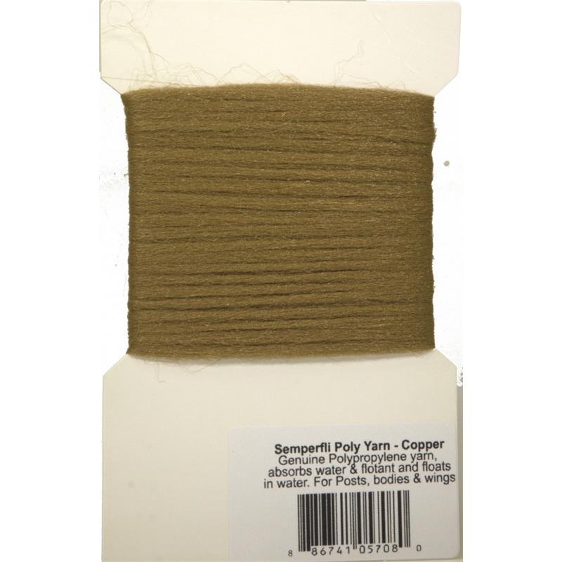 Semperfli Poly-Yarn Copper