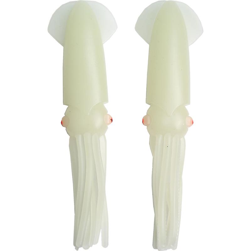 Sunlight Squid 7cm Selvlysende