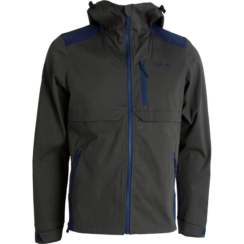 Tufte Mens Jacket S Deep Forest/InsigniaBlue