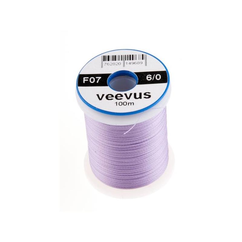 Veevus bindetråd 6/0 - Lavender Råsterk, lett å splitte