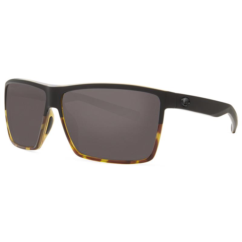 Costa Del Mar - Rincon Matte Black/Shiny Gray 580P (plast)