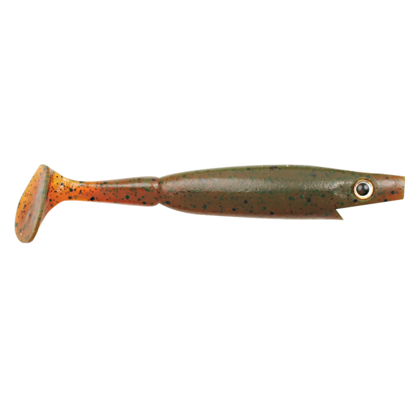 Strike Pro Piglet Shad 10cm 7g - C017 Perfekt imitasjon av et skadet bytte