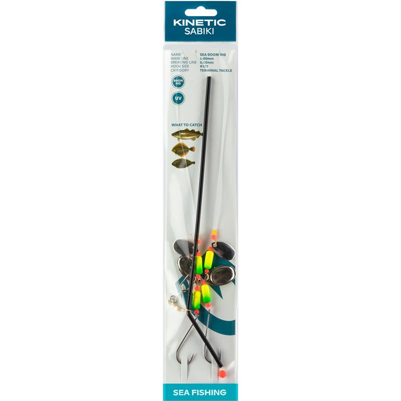 Kinetic Sabiki Sea Boom #2/0 Parrot