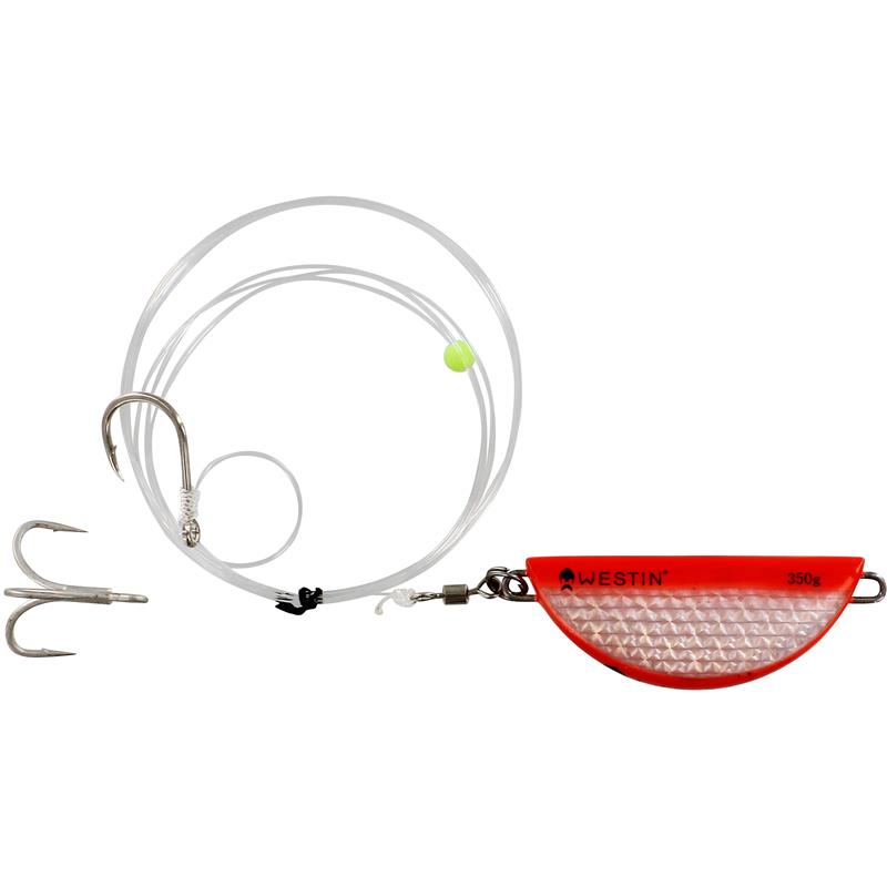 Westin Halibut AntiTwist Rig 350g Orange Flash
