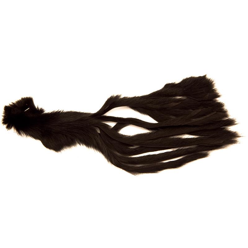 Pine Squirrel Zonker 2mm. - Black The Fly Co