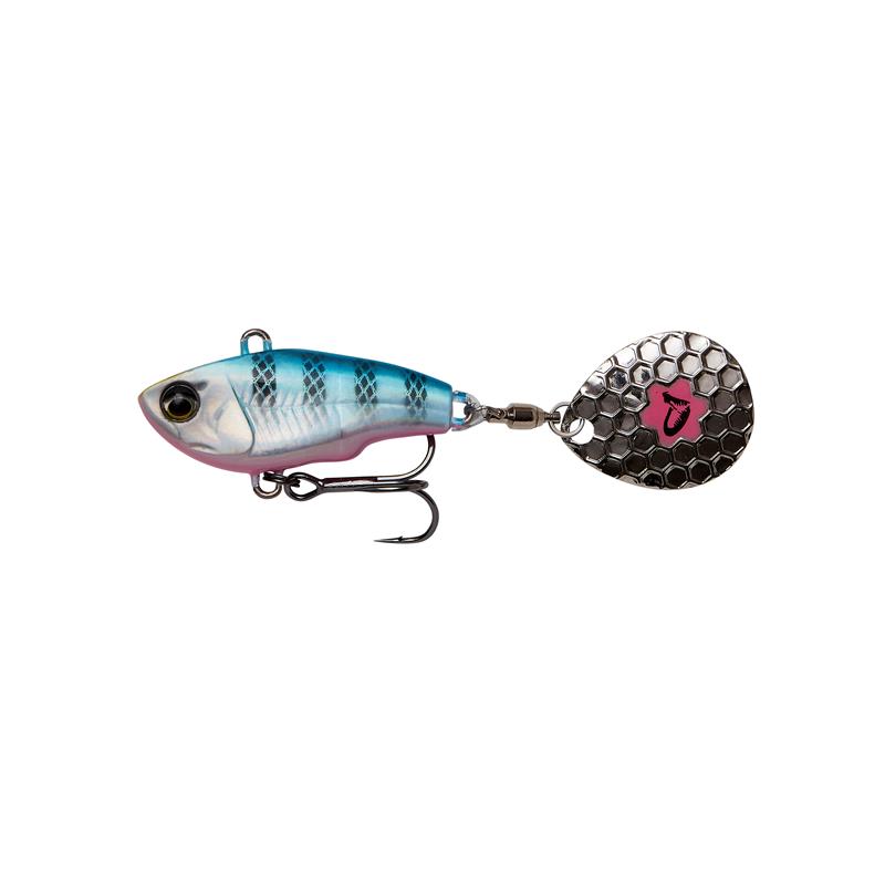 Savage Gear Fat tail Spin 5,5cm, 9g Blue Silver