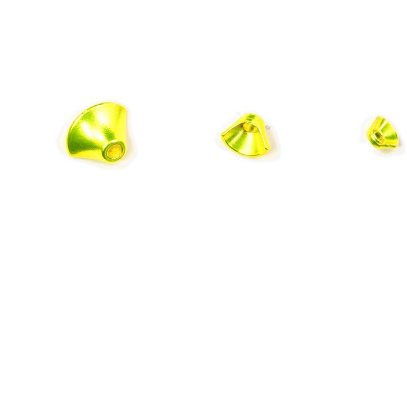 FITS 1/2 Turbo Cones Yellow Met XS Frödin Flies