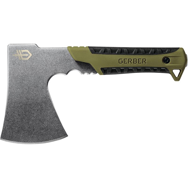 Gerber Pack Hatchet Grønn Øks, Totallengde 24cm, Vekt 590g