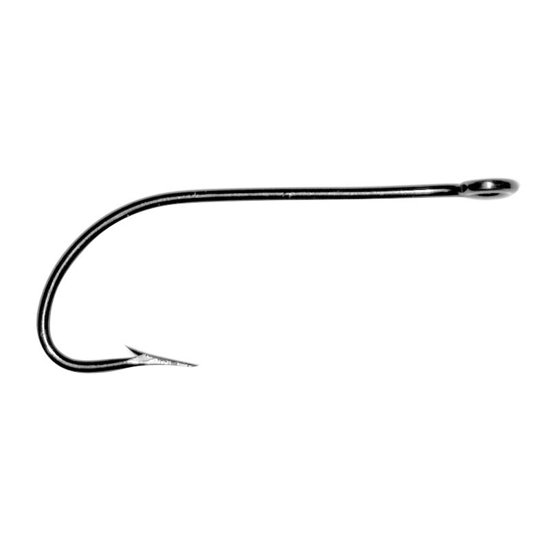 Mustad 1575 Limerick 25pk. #4/0 Klassisk sort krok