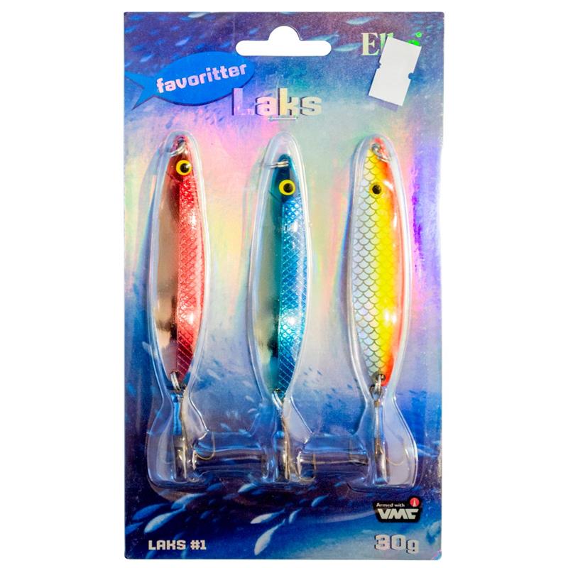 Elbe Lakse-favoritter #1 3pk