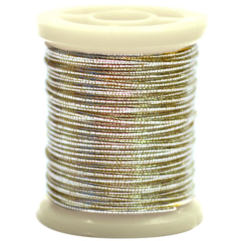 Veniard Silver Oval Tinsel Silver 16 Medium