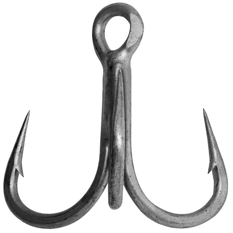 Mustad UltraPoint SW Treble Kaiju #6/0 36328NP-DS - Superskarp!