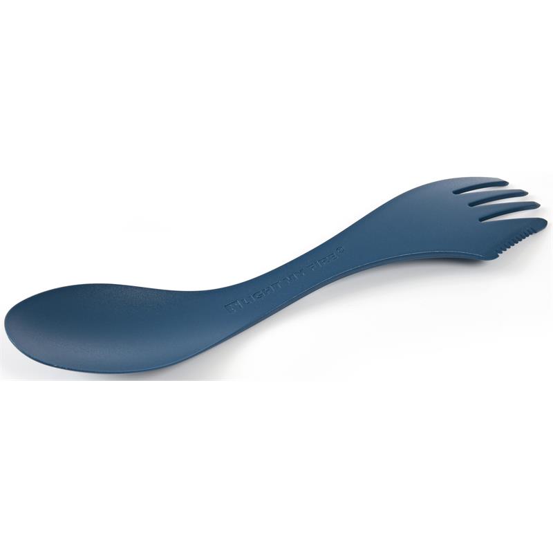 Light My Fire Spork Large Serving Bio Skje, knivog gaffel i ett, Hazyblue