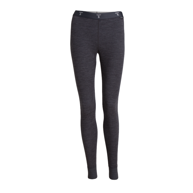 Tufte Bambull Longs L Dark Grey Melange/Forged Iron - dame