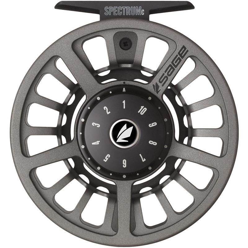 Sage Spectrum C Reel #5/6 Grey Snelle i velkjent Sage kvalitet