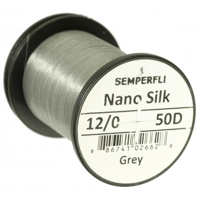 Semperfli Nano Silk 50D 12/0 Grey