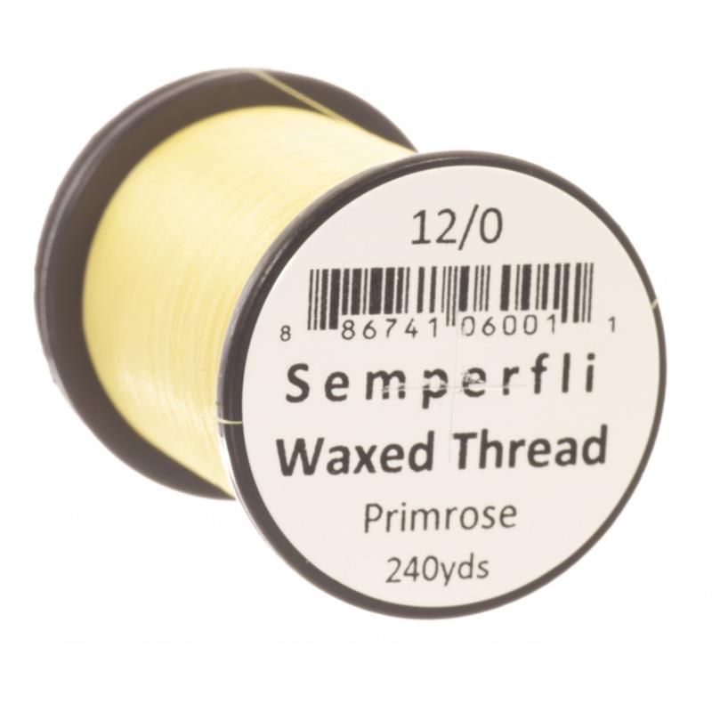 Semperfli Classic Waxed Thread Primrose 12/0