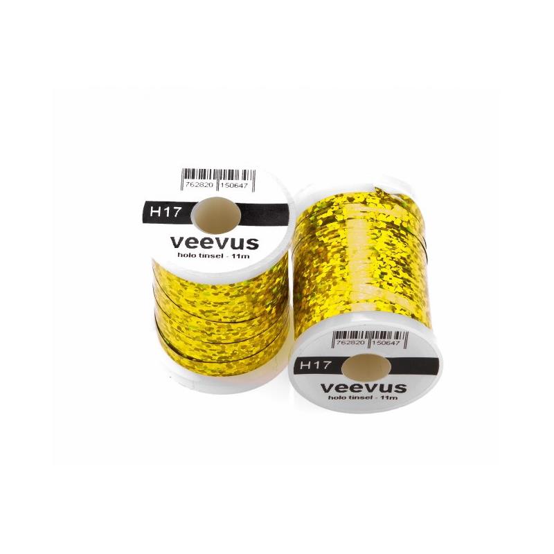 Veevus Holo Tinsel Yellow