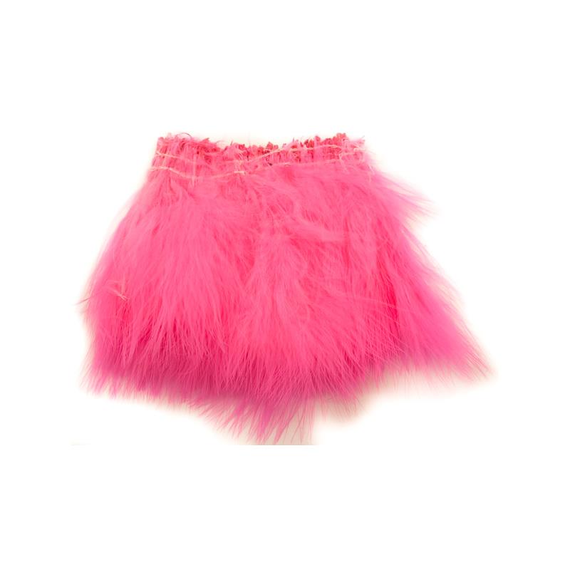 Marabou Blood Quill - Fl. Pink