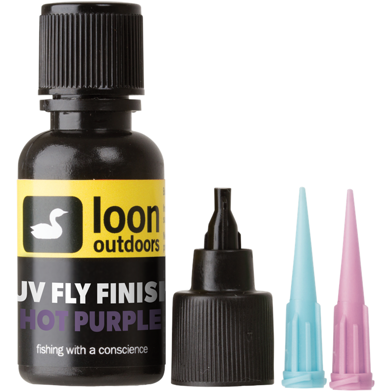 Loon UV Fly Finish Hot Purple