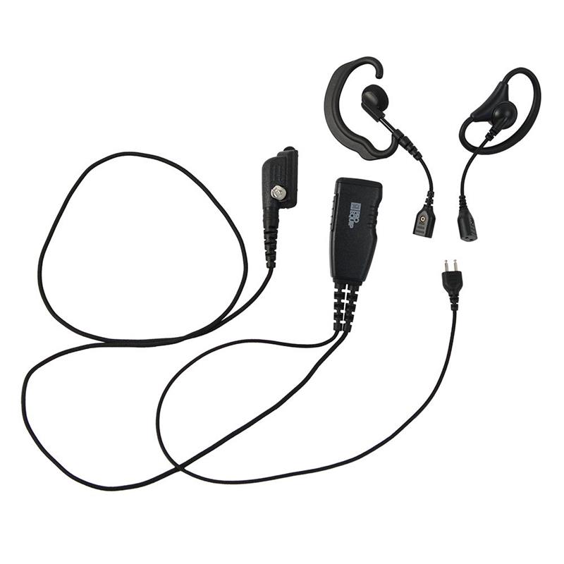 ICOM ProEquip PRO-U610SA Ørehøyttaler med PTT og Peltorkobling